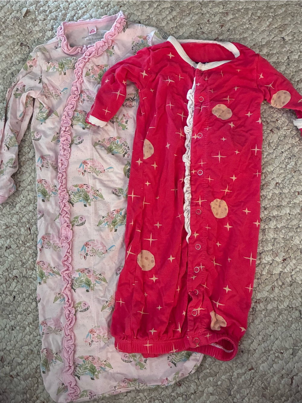 Magnetic Me and Kickee Pant Newbirn Sleep Gown